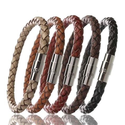 leather bracelets unisex.